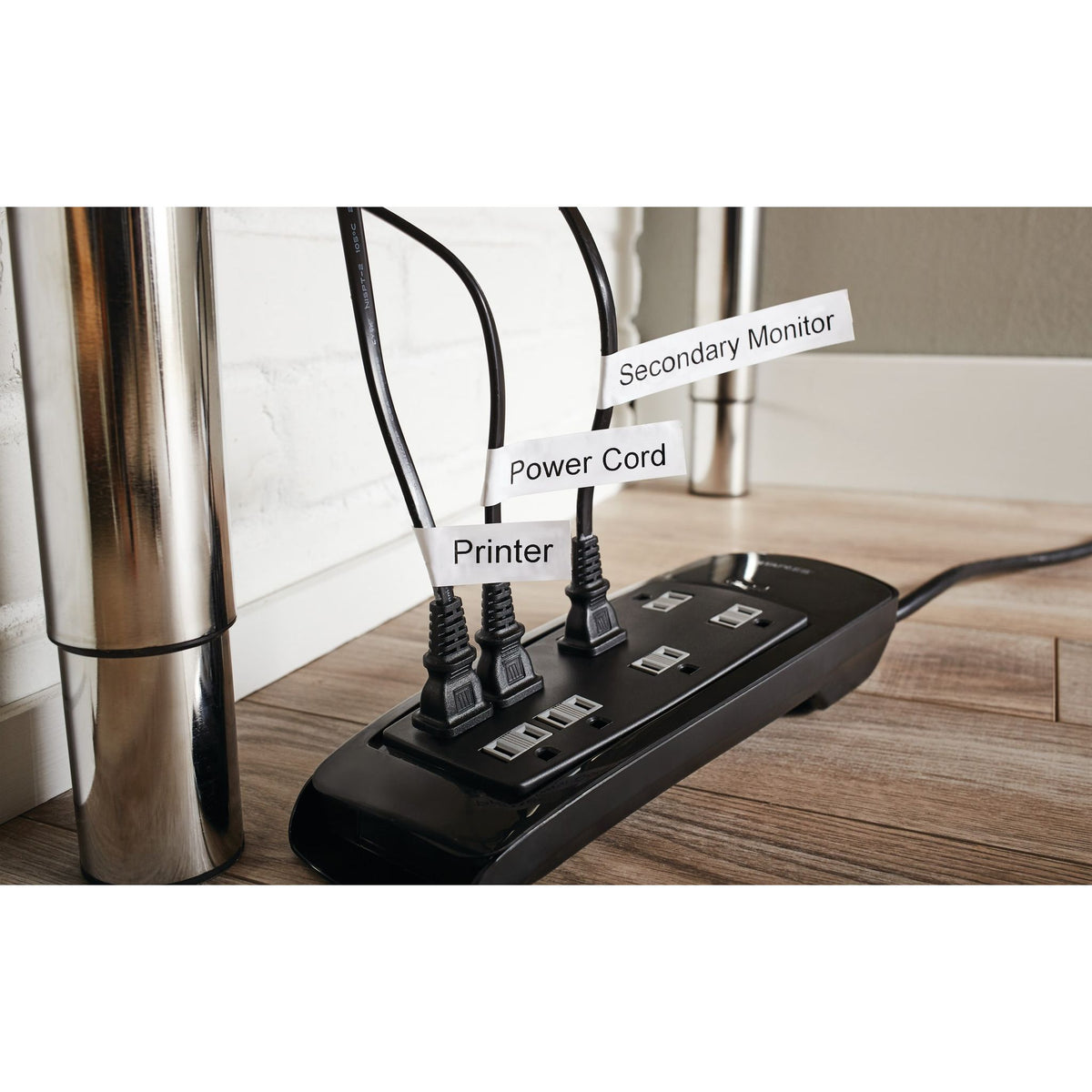 Dymo -  Labele  labelmanager d1 nylon 19mm wit