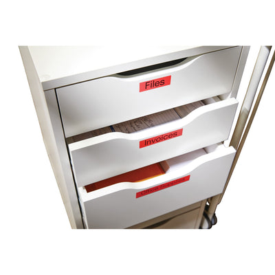 Dymo -  Labele  labelmanager d1 polyester 9mm rood