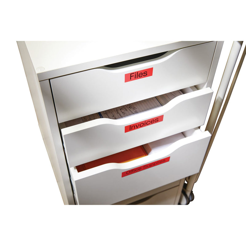 Dymo -  Labele  labelmanager d1 polyester 9mm rood