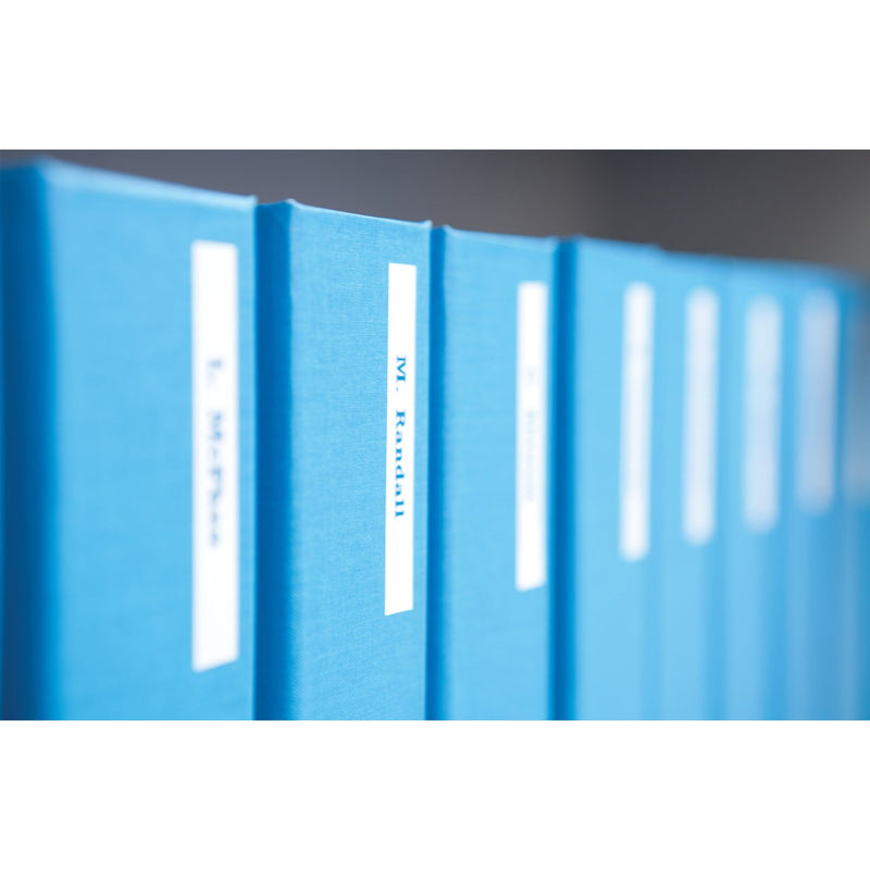 Dymo -  Labele LabelManager D1 polyester 12mm blauw op wit