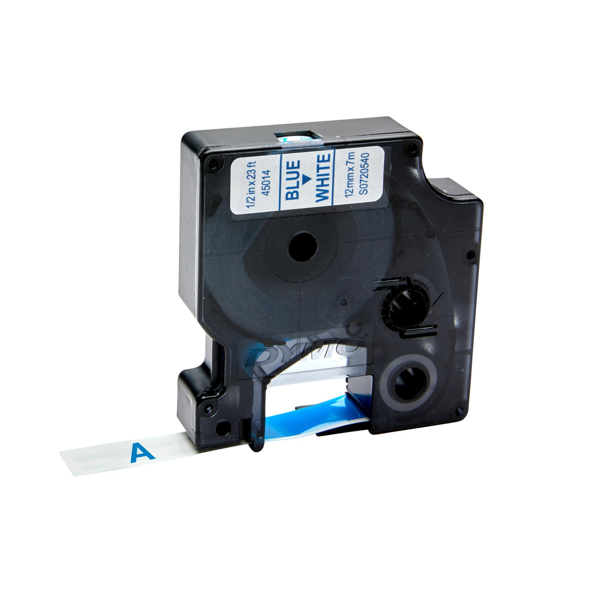 Dymo -  Labele LabelManager D1 polyester 12mm blauw op wit