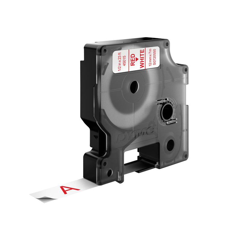 Dymo -  Labele  labelmanager d1 polyester 12mm wit | 5 stuks