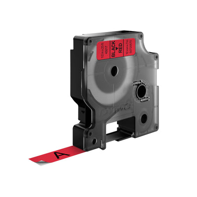 Dymo -  Labele  labelmanager d1 polyester 12mm rood | 5 stuks