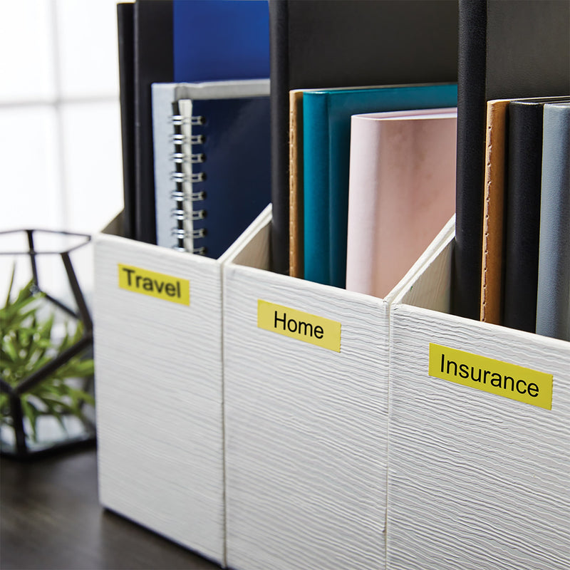 Dymo -  Labele  labelmanager d1 polyester 12mm geel | 5 stuks