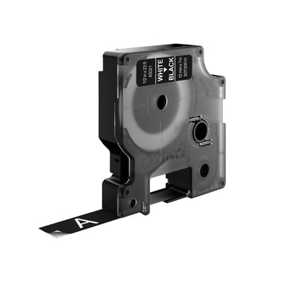 Dymo -  Labele  labelmanager d1 12mmx7m zwart | 5 stuks