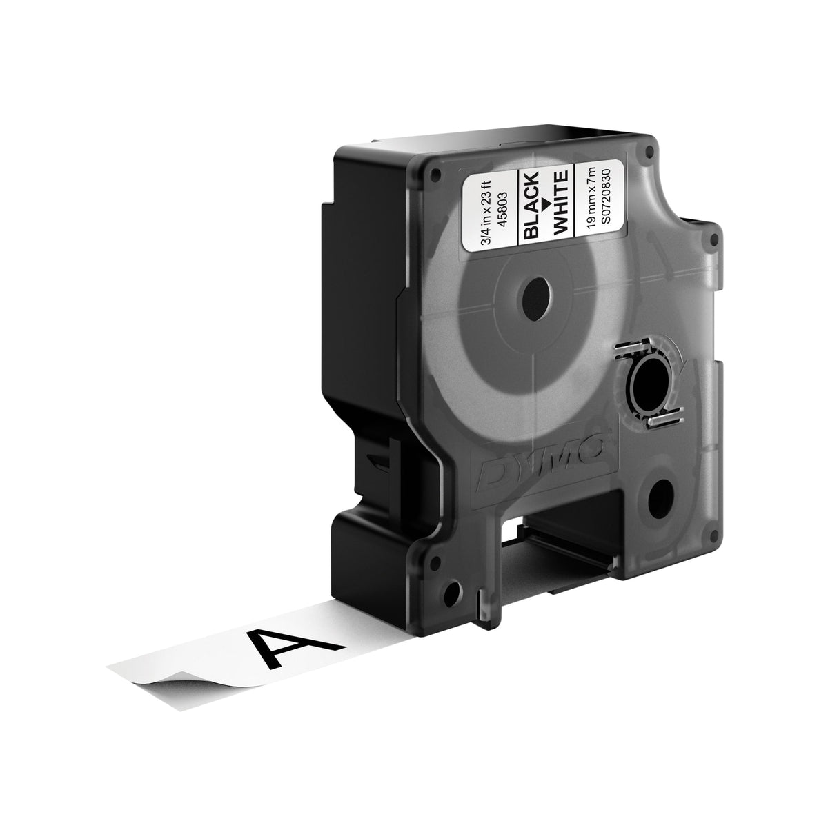 Dymo -  Labele  labelmanager d1 19mmx7m wit | 5 stuks