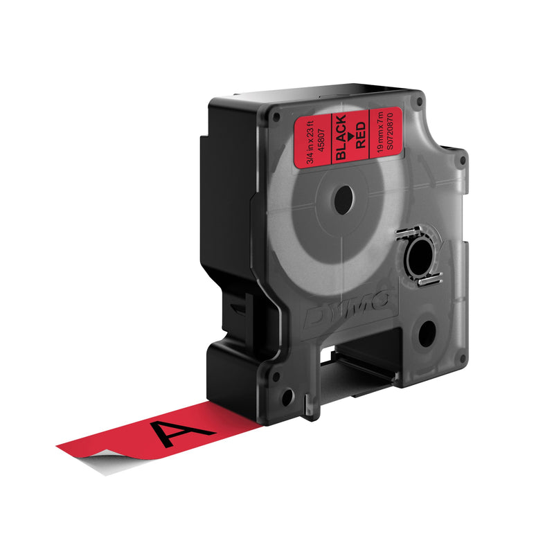 Dymo -  Labele  labelmanager d1 polyester 19mm rood | 5 stuks
