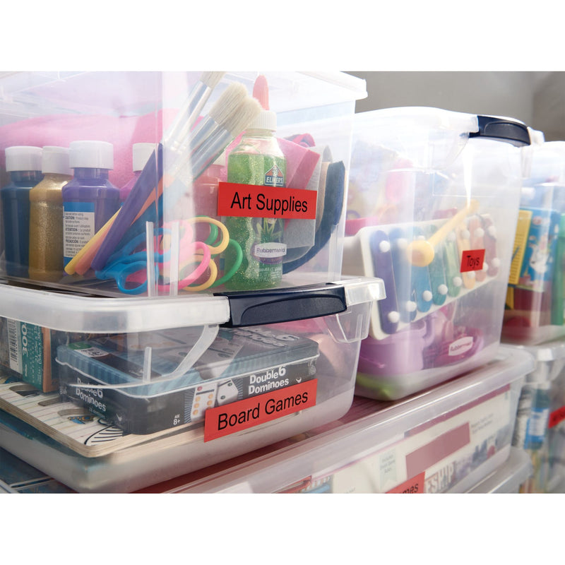 Dymo -  Labele  labelmanager d1 polyester 24mm rood | 5 stuks