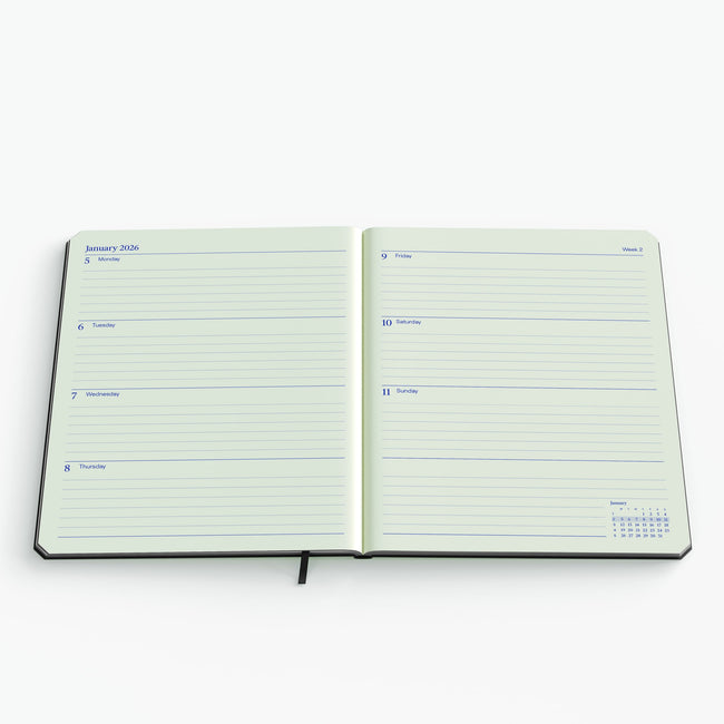 De KEMPEN -  Agenda 2027  weekly planner large 7d/2p