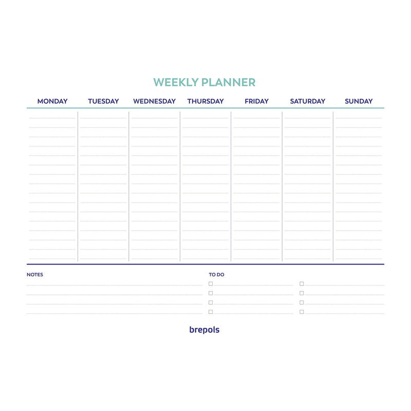 Brepols -  Planner  weekly planner a4 7d/1p