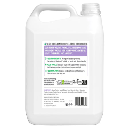Ecover -  Handzeep  lavendel 5 liter