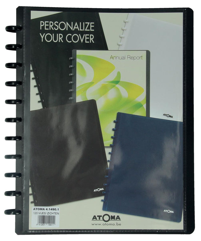 Atoma -  lbum, voor ft A4, uit PP, met 60 tassen, personaliseerbaar