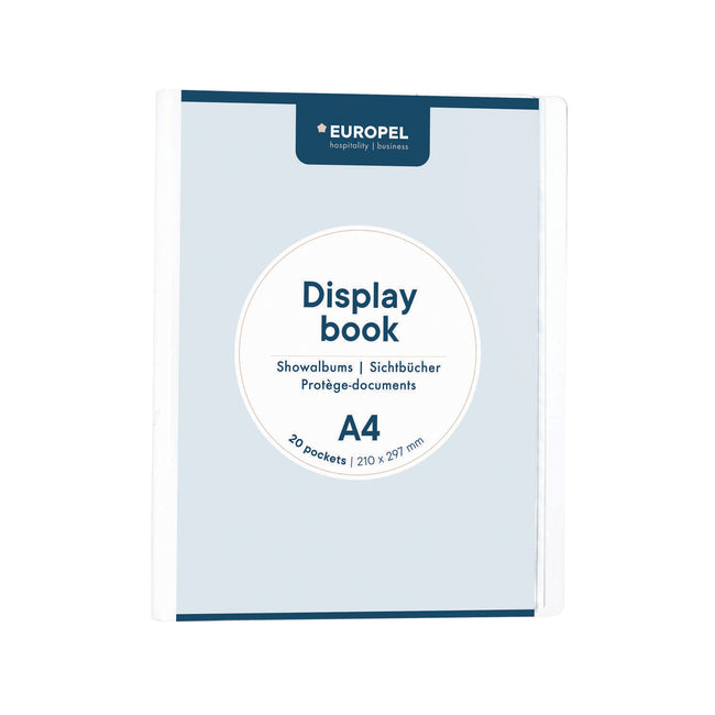 Europel - Showmap pel Frontview A4 20 pages white