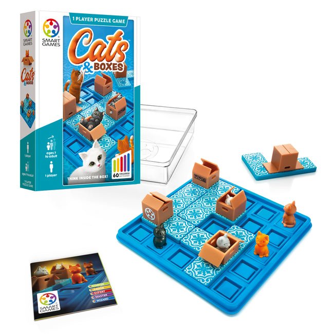 Smartgames -   Cats Boxes Doospuzzel