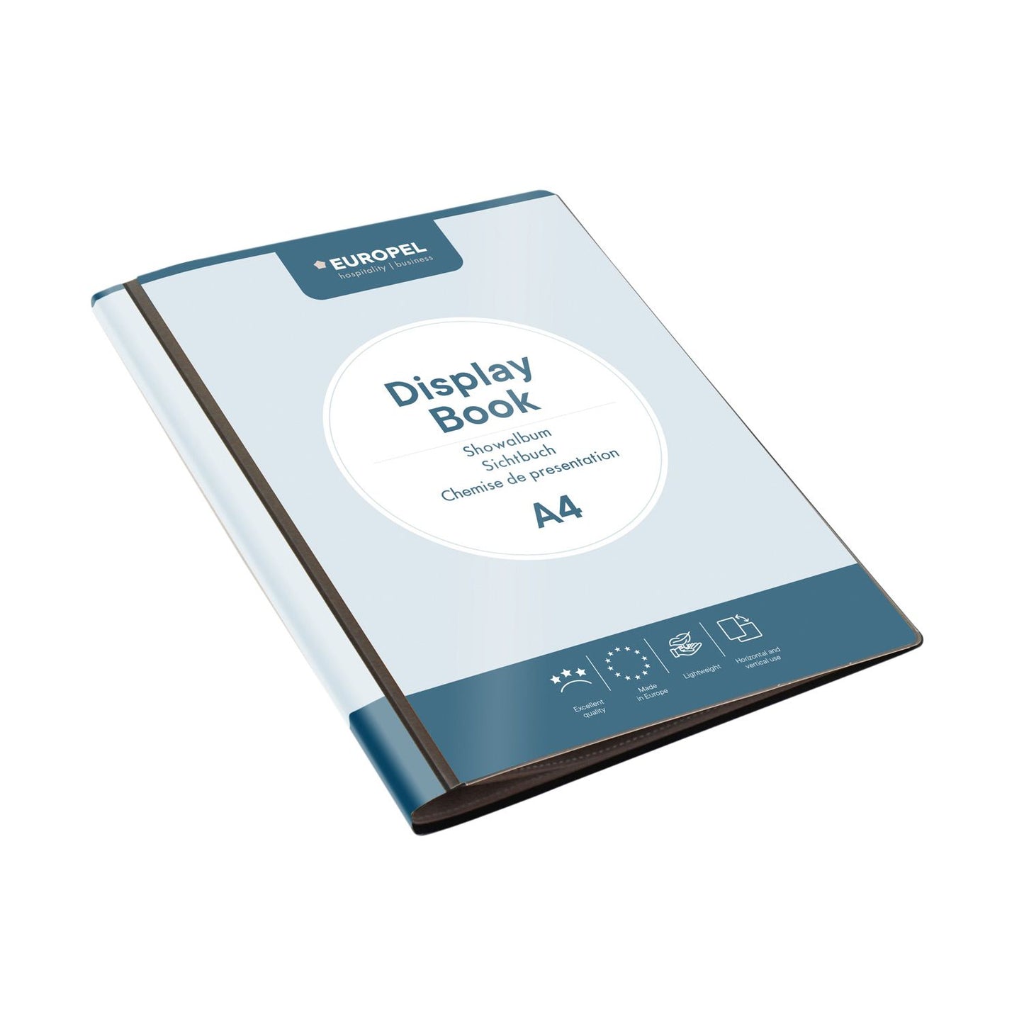 Europel - Showmap pel Frontview A4 10-Taschen anthrazit