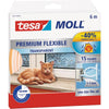 Tesa - Guarnizione moll® Silicone flessibile 6mx9mm trasparente