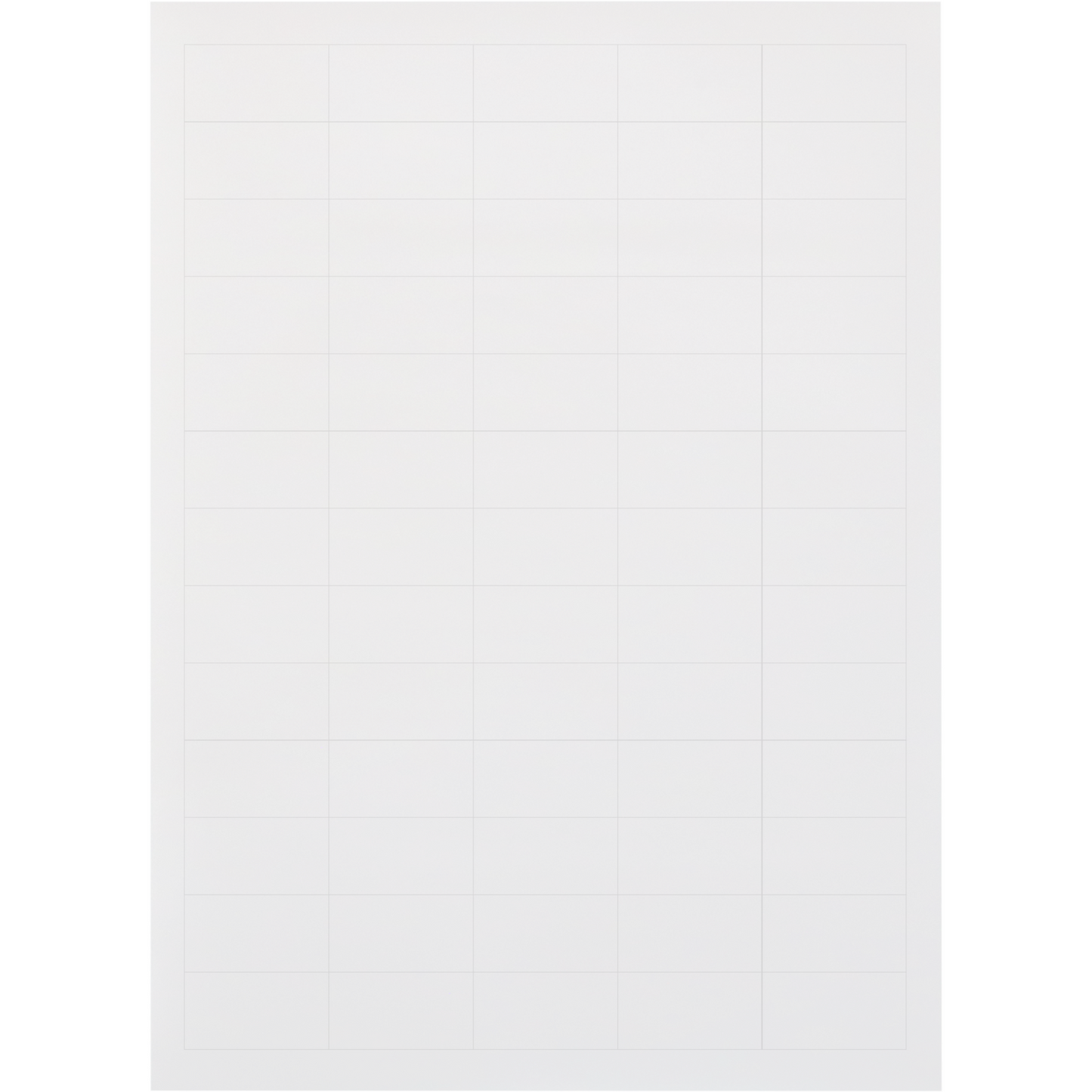 Klika - Label | Papier 38x21.2mm | Weiß | 6500 Stücke