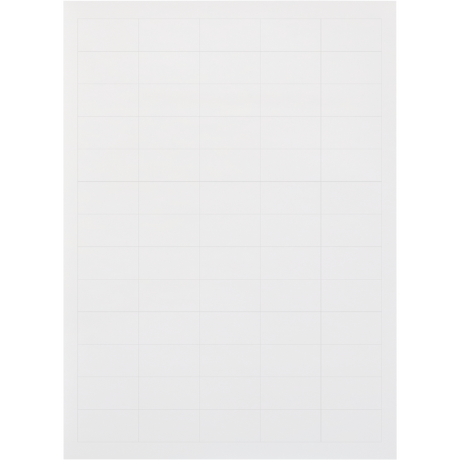 Klika - Label | Papier 38x21.2mm | Weiß | 6500 Stücke