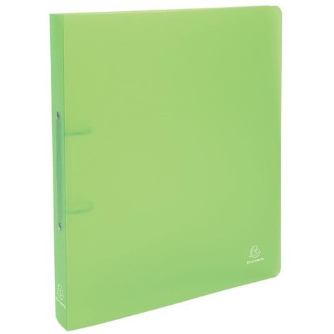 Exacompta -  ringmap Chromaline, voor ft A4 maxi, uit PP , 2 ringen van 30 mm, groen