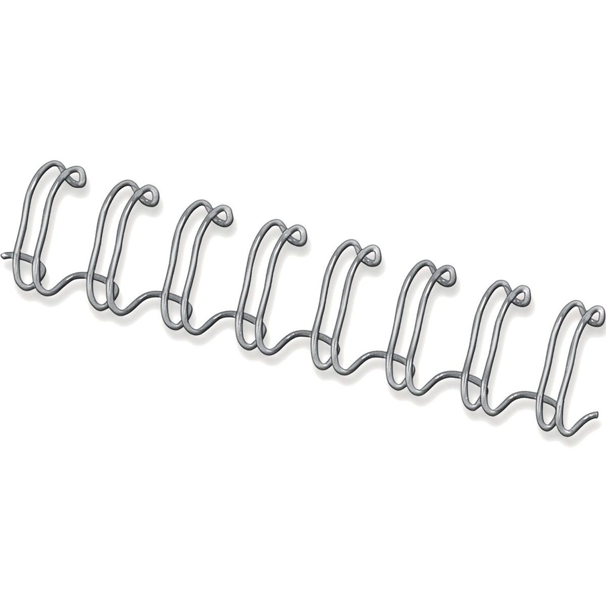 Fellowes - Wire spine 12mm 34-ring A4 silver 100 pieces