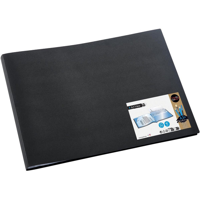 Viquel -   lbum Art'view, ft A3, 30 tassen, zwart