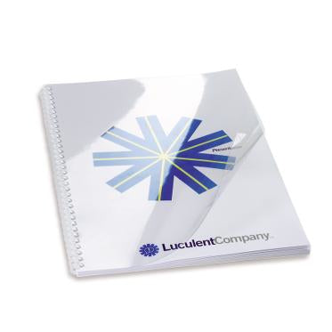 GBC - Portada A4 PVC 200micras transparente 100 piezas