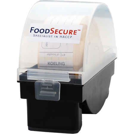 Klika - Dispenser per la sicurezza alimentare | nero/trasparente | 1 pz
