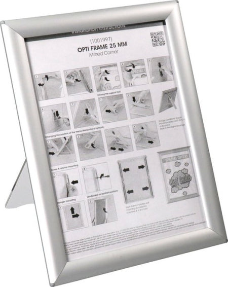 Opti-Frame 25 mm A4 met standaard