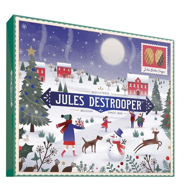 Jules Destrooper - biscuits, collection fin d'année Butter Crisp, boîte de 200 g