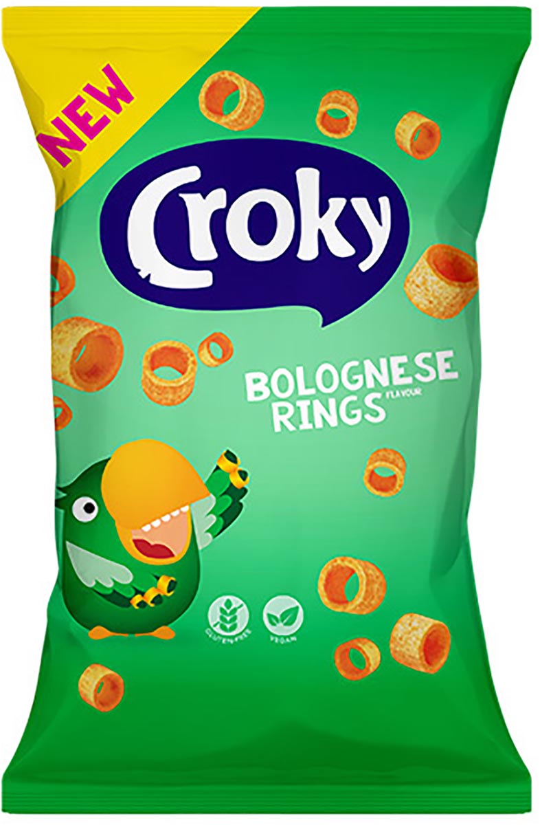 Croky -   rings bolognese, zakje van 75 g