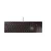 CHERRY -   KC 6000 Slim toetsenbord Universeel USB Amerikaans Engels Zwart