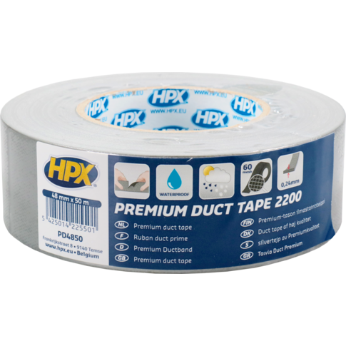HPX - | Ducte | PVC | 48 mm | 50m | argent