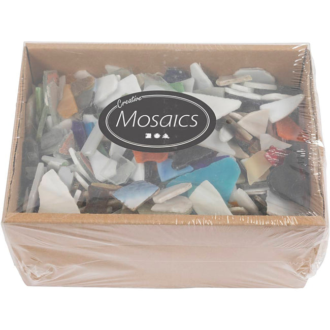 Creotime - Mosaic Creativ Company tamaño 8-20mm espesor 2-3mm 2kg surtido