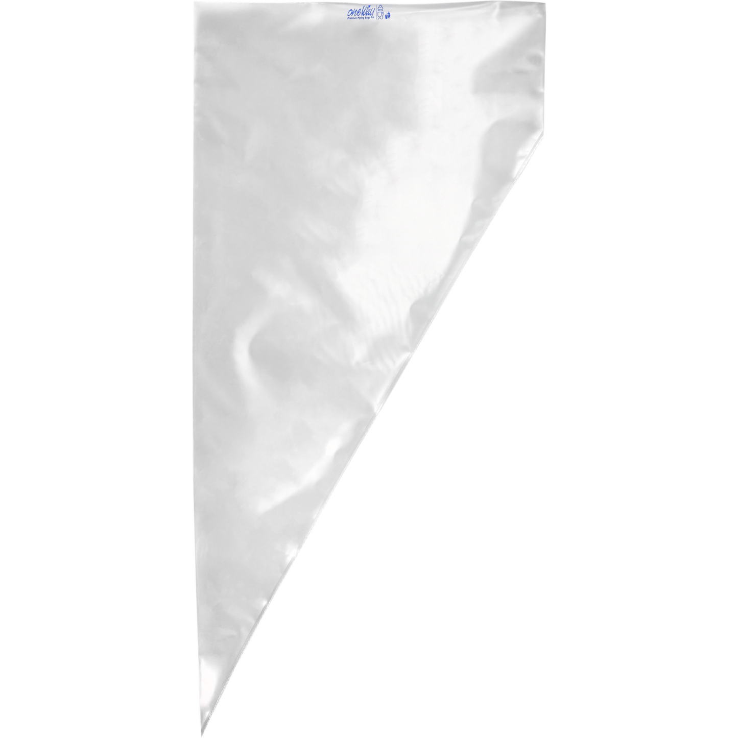 Klika -  Spuitzak | comfort clear | 59x28cm | 75my | LDPE | transparant | 1000 stuks