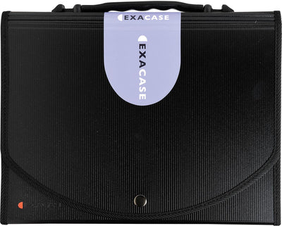 Exacompta - Dossier de tri Exacase A4 13 compartiments PP noir