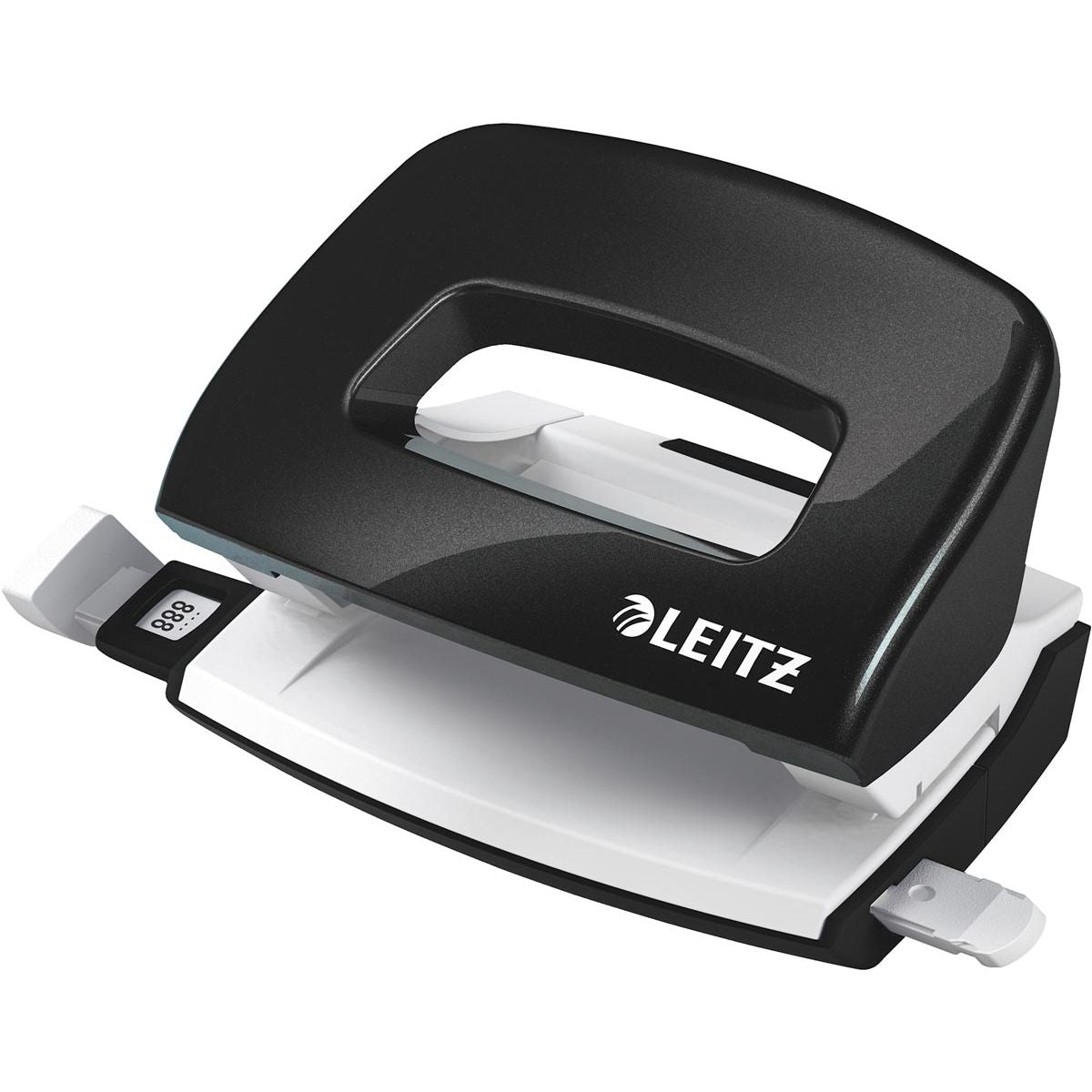 Leitz -  NeXXt WOW Mini perforator, 10 blad, zwart