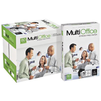 MultiOffice -  Kopieerpapier  a4 80gr wit | 5 stuks