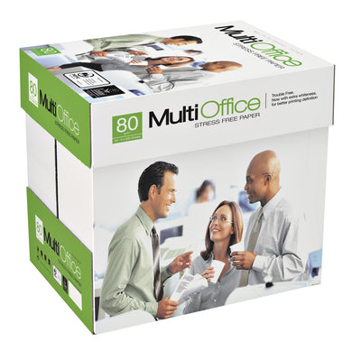 MultiOffice -  Kopieerpapier  a4 80gr wit | 5 stuks