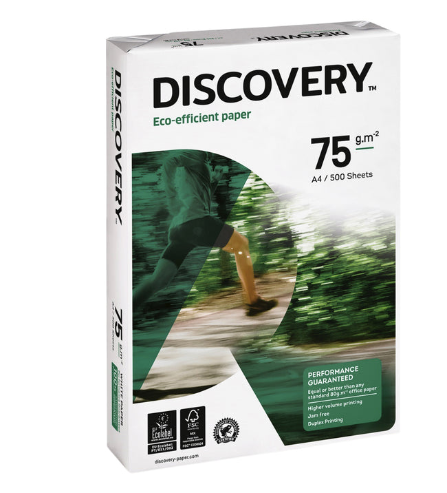 Discovery -  Kopieerpapier  a4 75gr wit | 5 stuks
