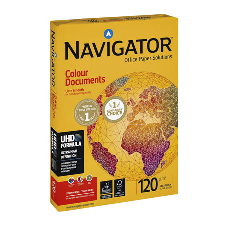 Navigator -  Kopieerpapier  colour doc a4 120gr wit | 8 stuks