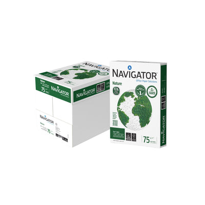 Navigator -  Kopieerpapier  nature a4 75gr wit 500 vel | 5 stuks