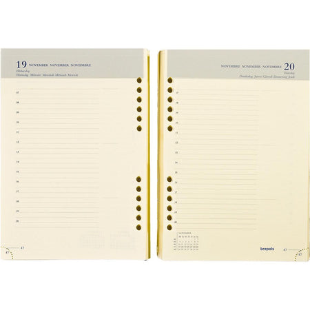 Brepols - Brefax 1 filling agenda section, 2026