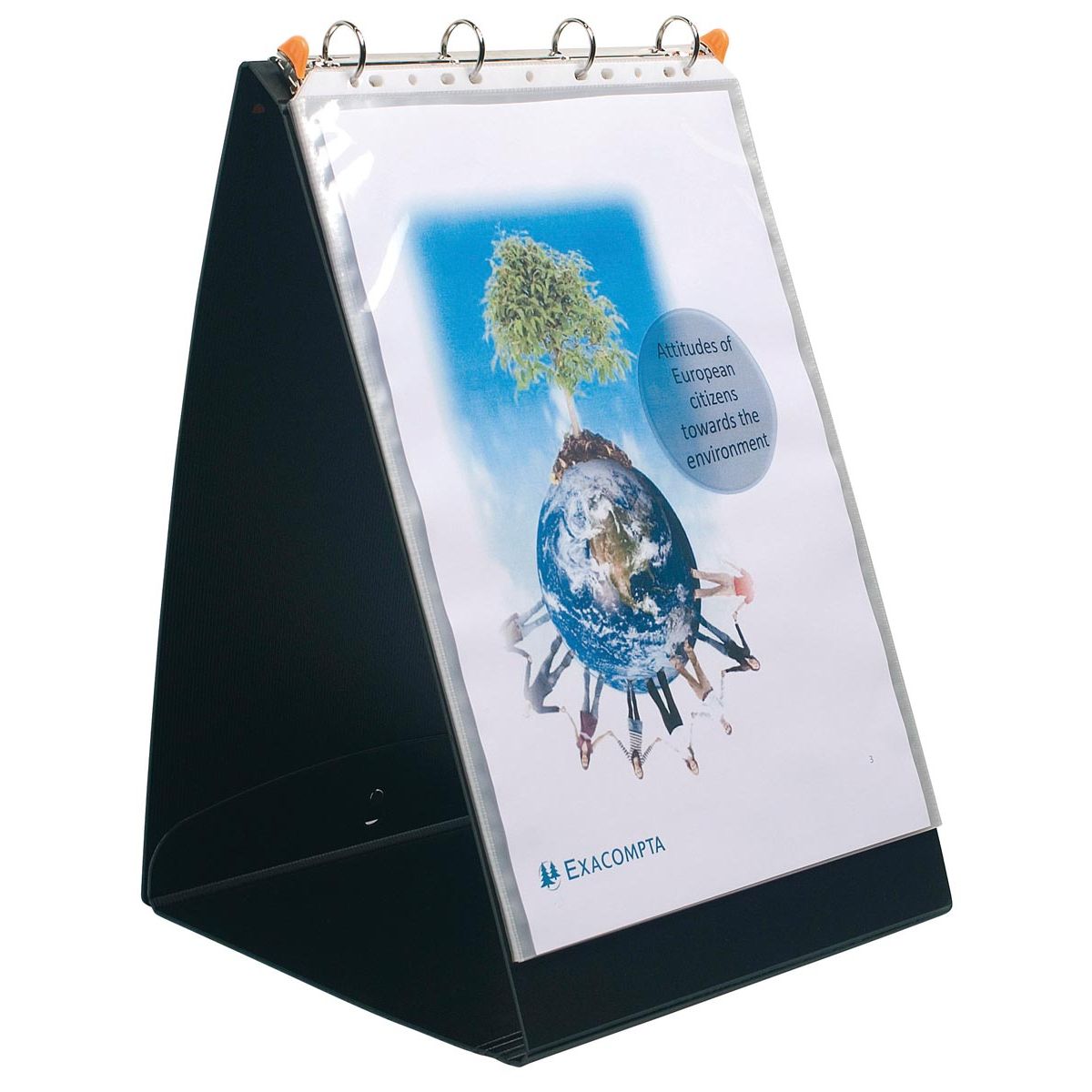 Exacompta - Cartella di presentazione Exashow per ft A3, verticale (ft 49 x 32 cm)