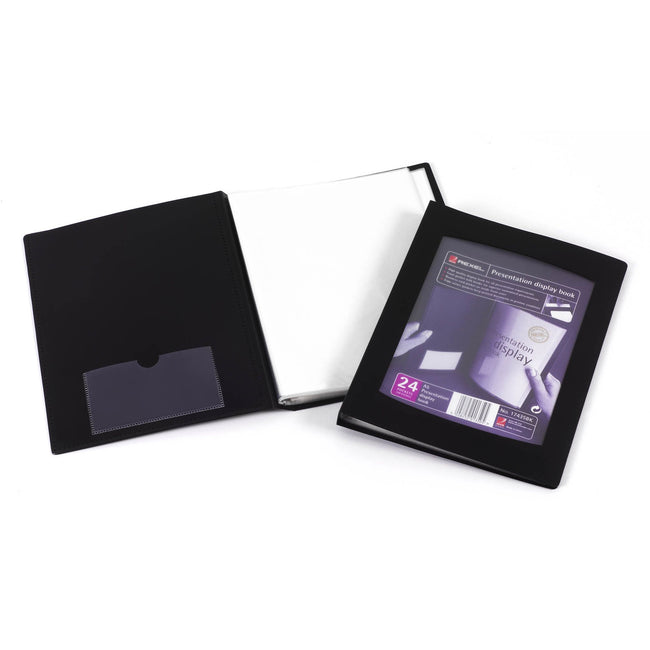 Rexel - lbum Professional Display Book para pies A5, 24 bolsillos