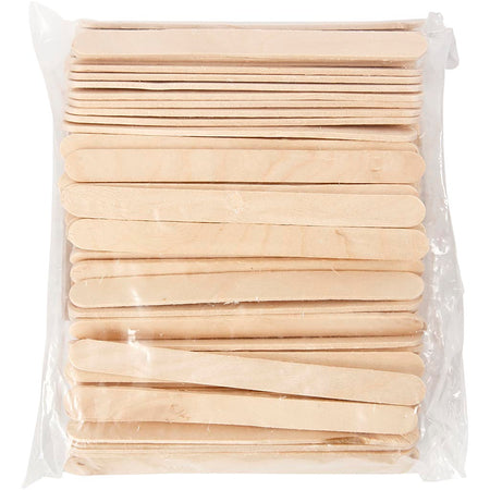 Creotime - Stick Creativ Company 11,5x1cm legno di betulla 200 pezzi