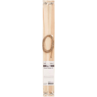 Creotime - Colgador para carteles Creativ Company axalxp 33,6x2x2,2cm madera