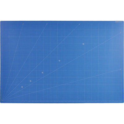 Desq - Professional cutting mat, 5-layer, blue, ft 60 x 90 cm