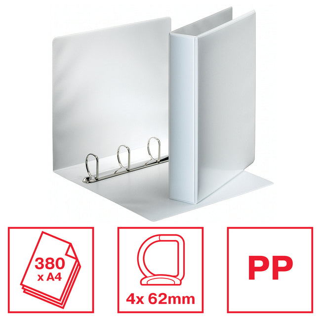 Esselte -  Presentation Ring Binders ringband A4 Wit