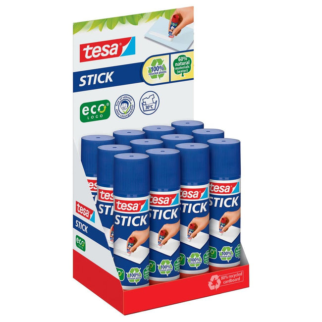 Tesa - plakstift Eco, 20 g