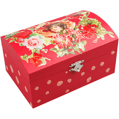 Creativ Company -  Schatkist  16.5x11x8.55cm hout